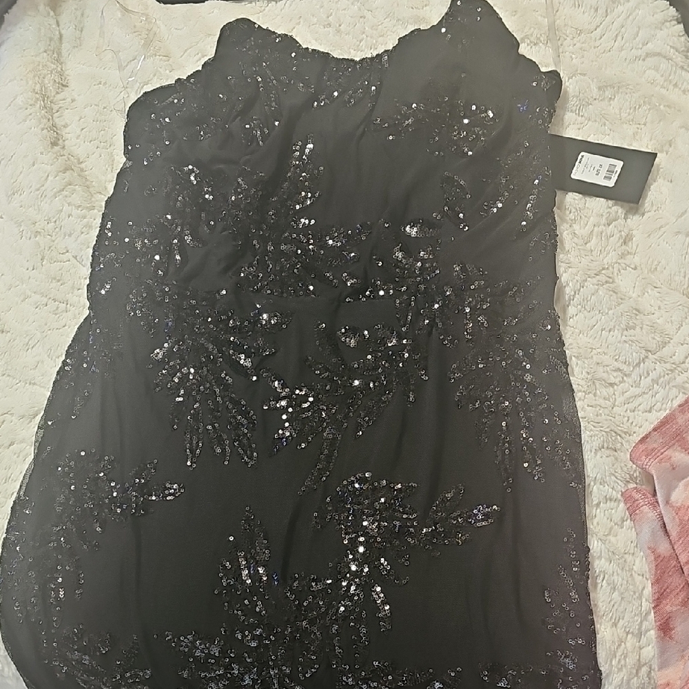 Elegant Black Strapless Dress